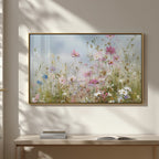 Textured Floral Meadow