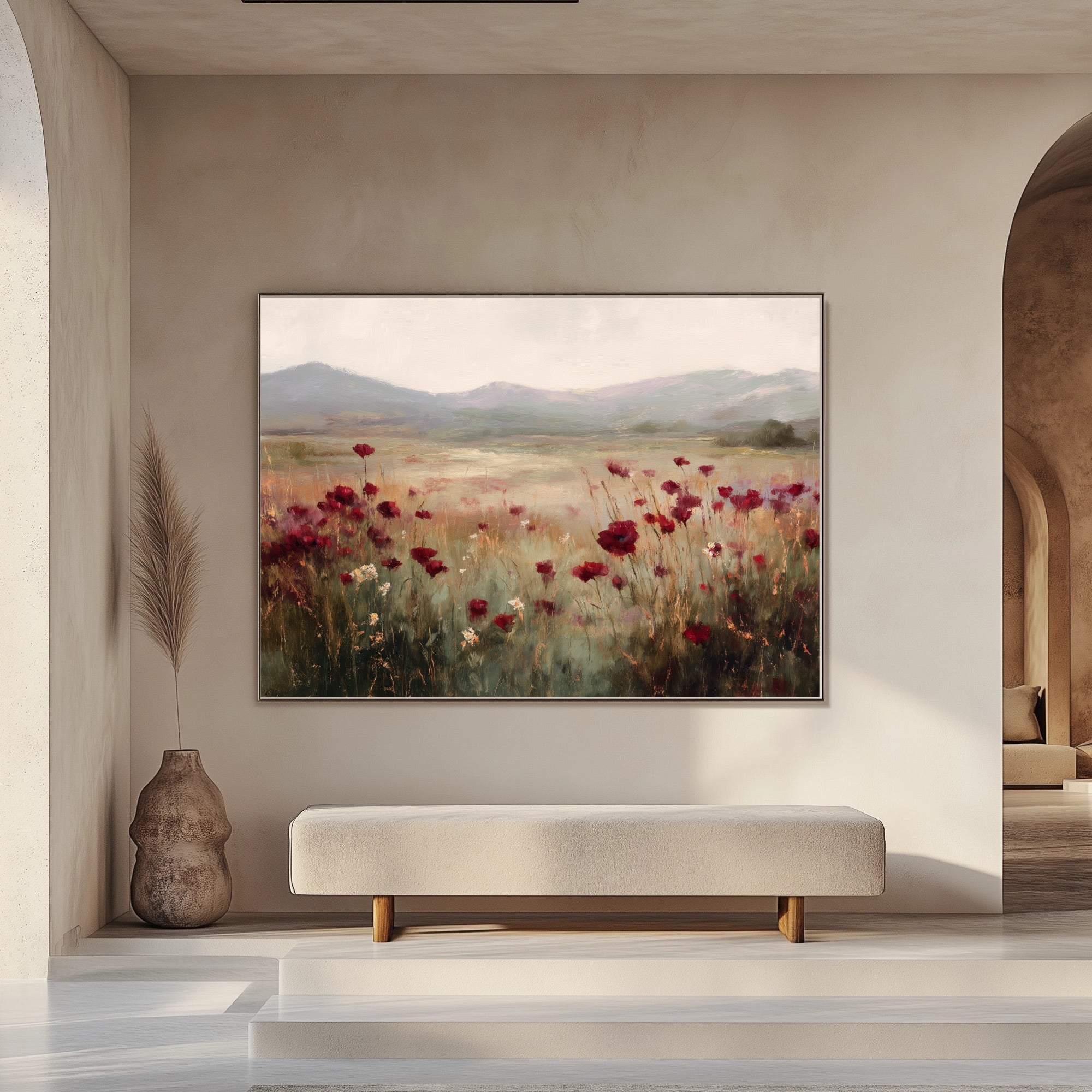 Crimson Meadow Calm