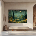 Moonlit Golden Meadow