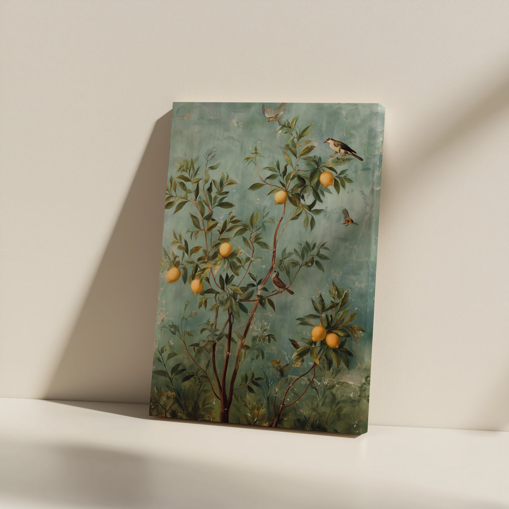 Antique Lemon Grove Fresco