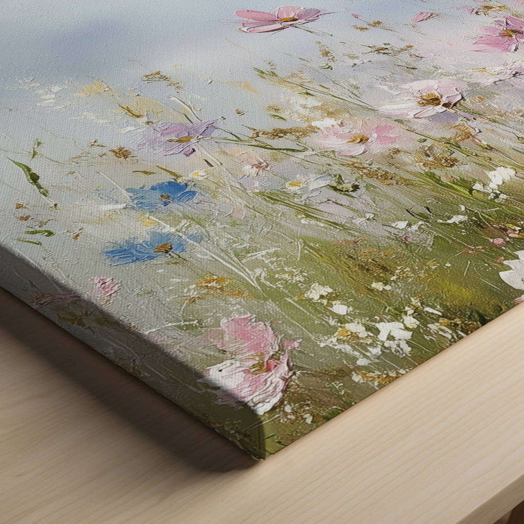 Textured Floral Meadow