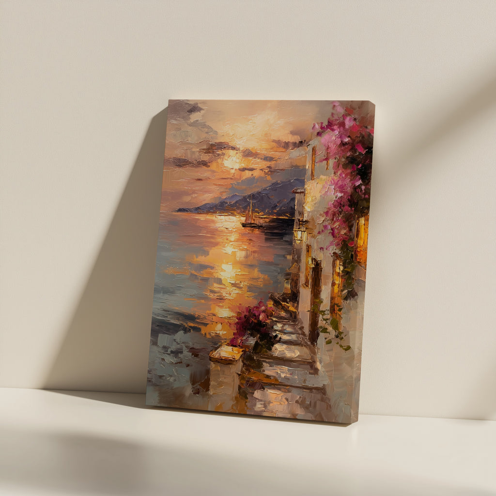 Sunset Bougainvillea Promenade