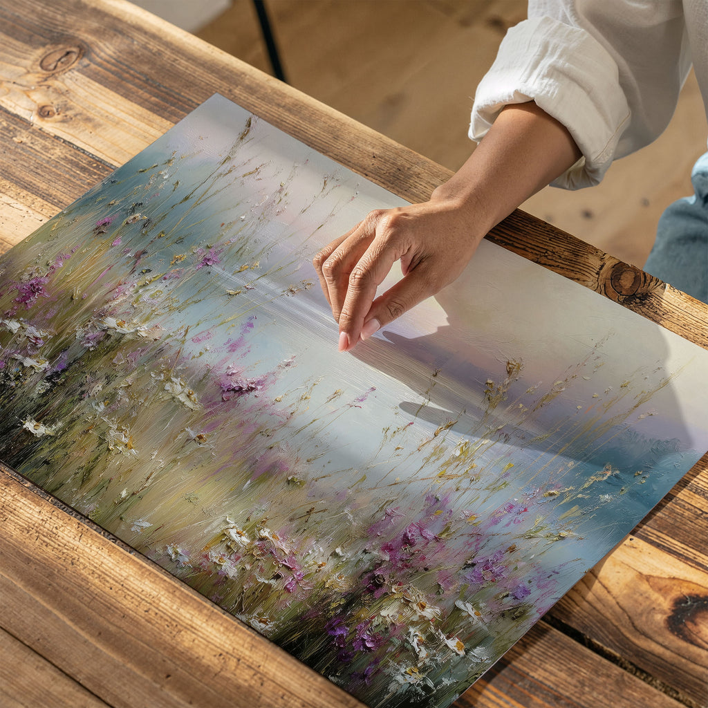 Pastel Meadow Serenity