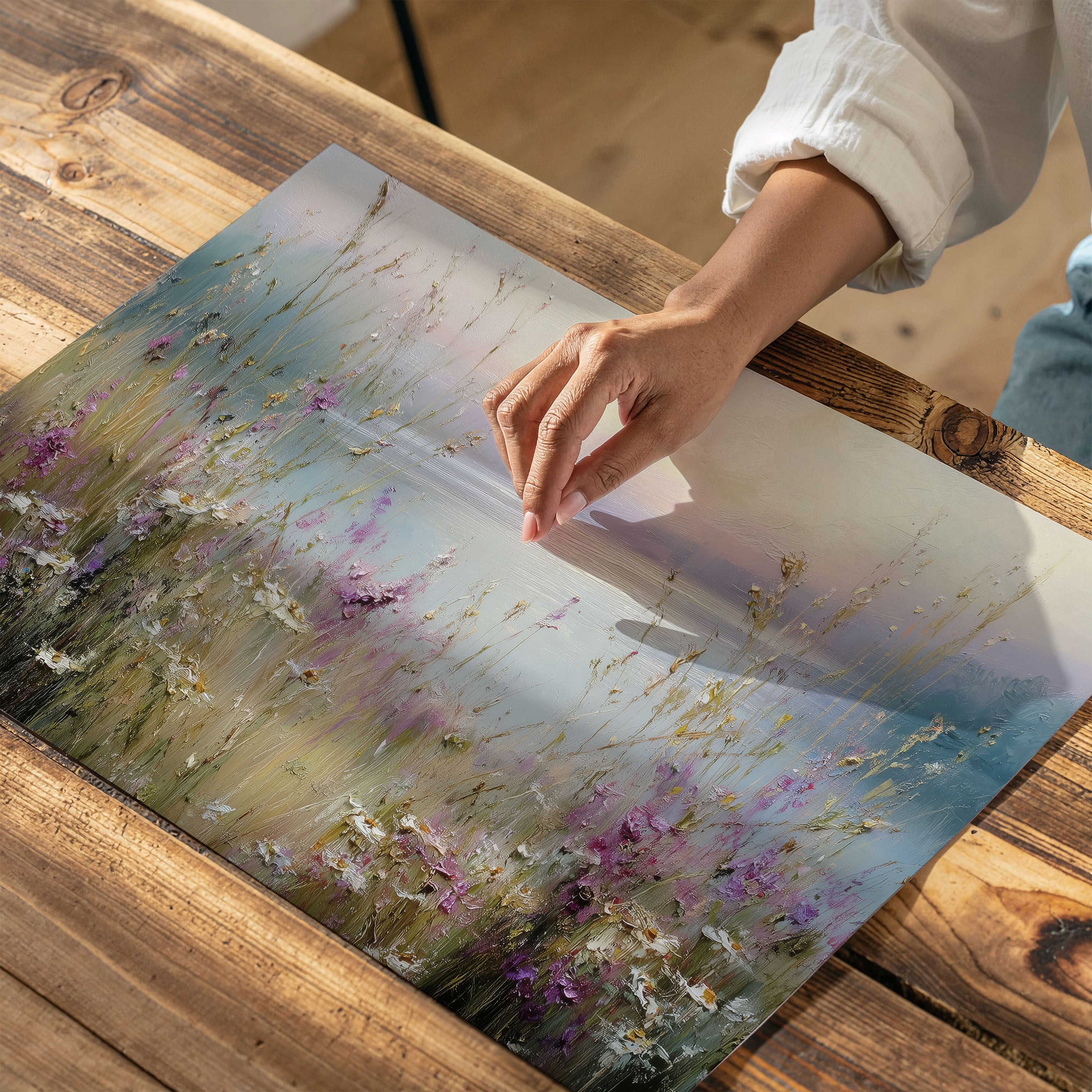 Pastel Meadow Serenity