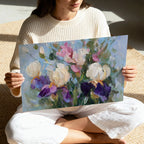 Velvet Iris in Spring Light