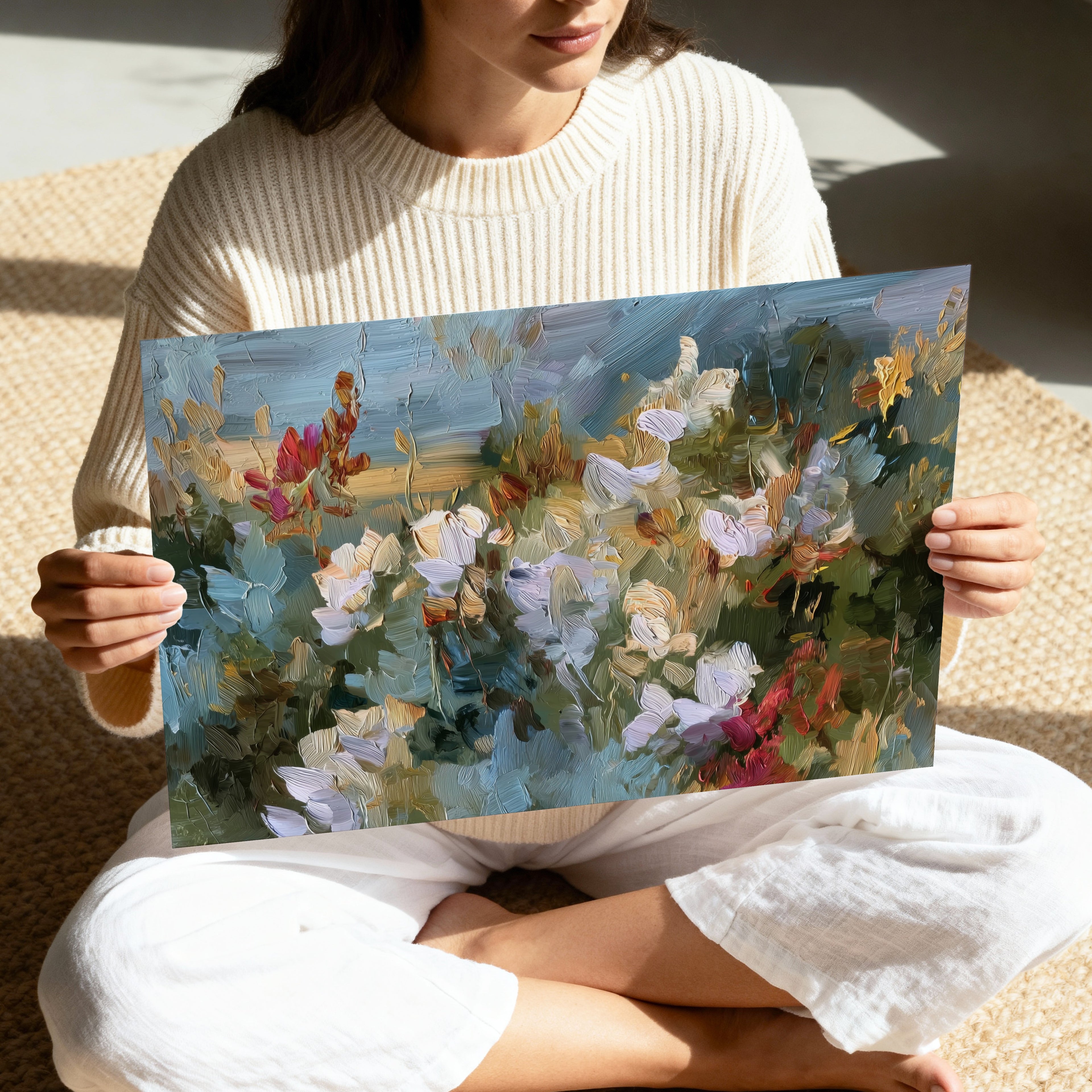 Garden in Luminous Motion
