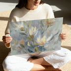 Whispering Petals in Blue Light