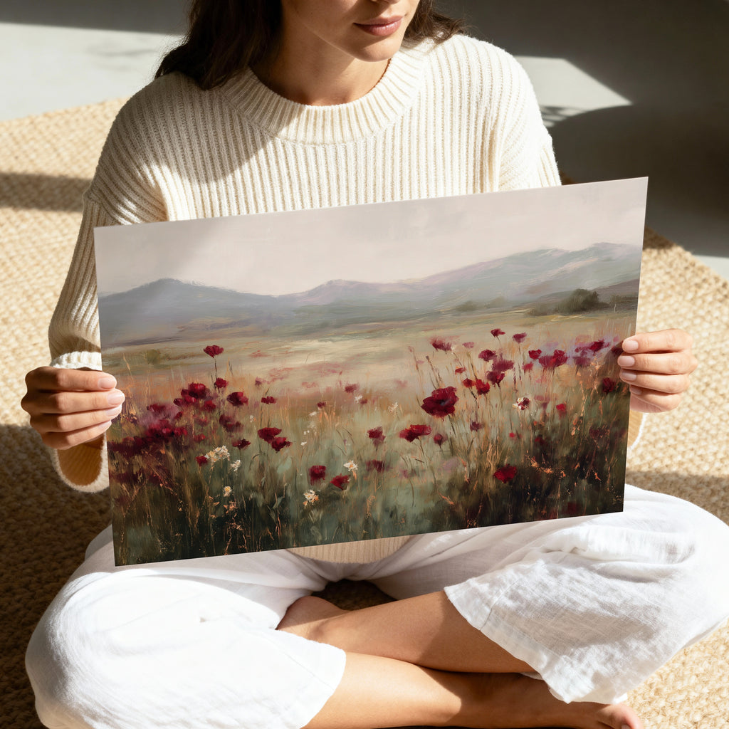 Crimson Meadow Calm