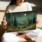 Moonlit Golden Meadow