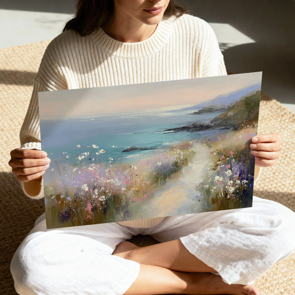 Seaside Wildflower Serenity