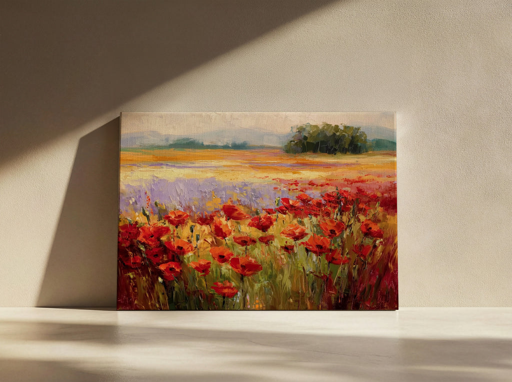 Crimson Poppy Reverie