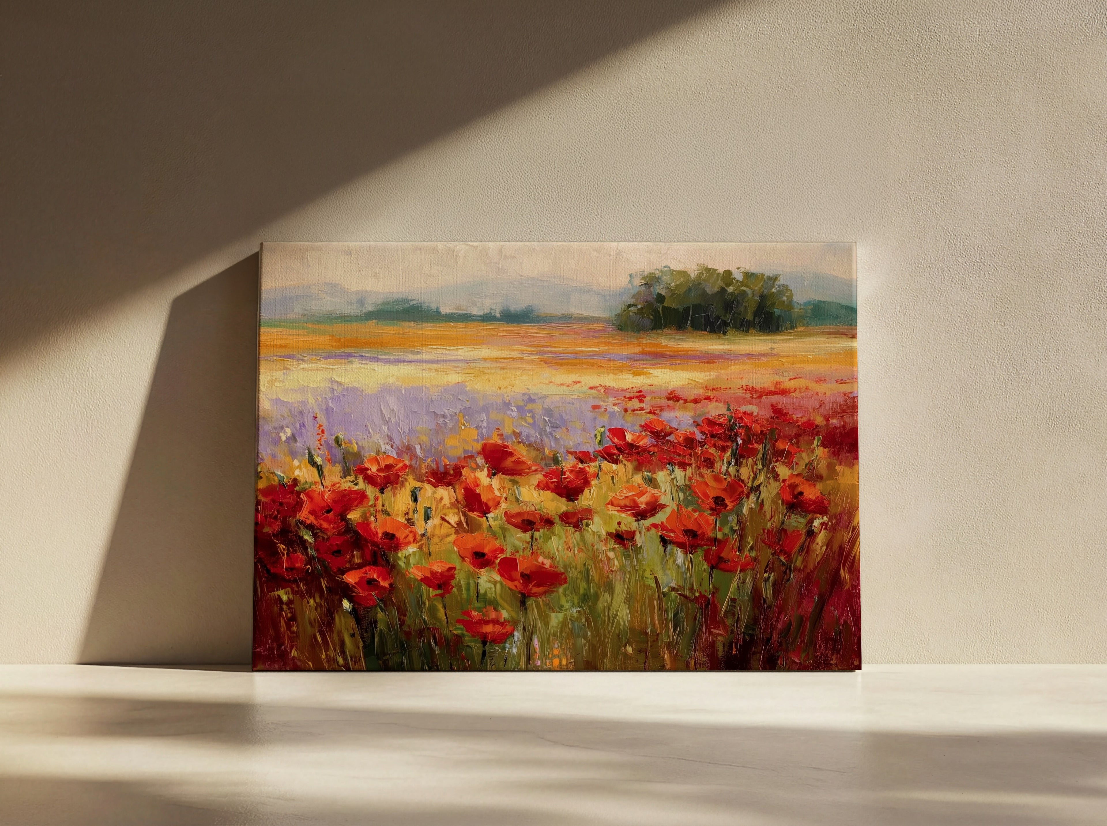Crimson Poppy Reverie