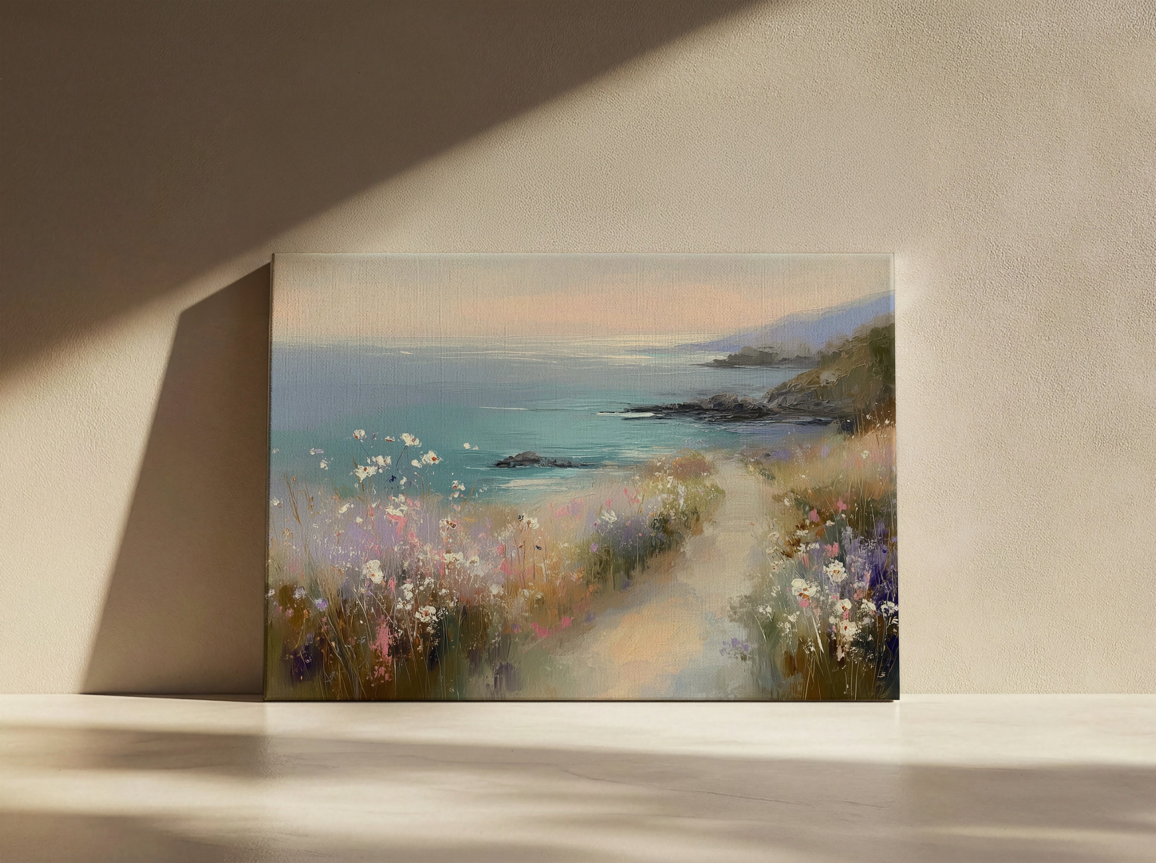 Seaside Wildflower Serenity