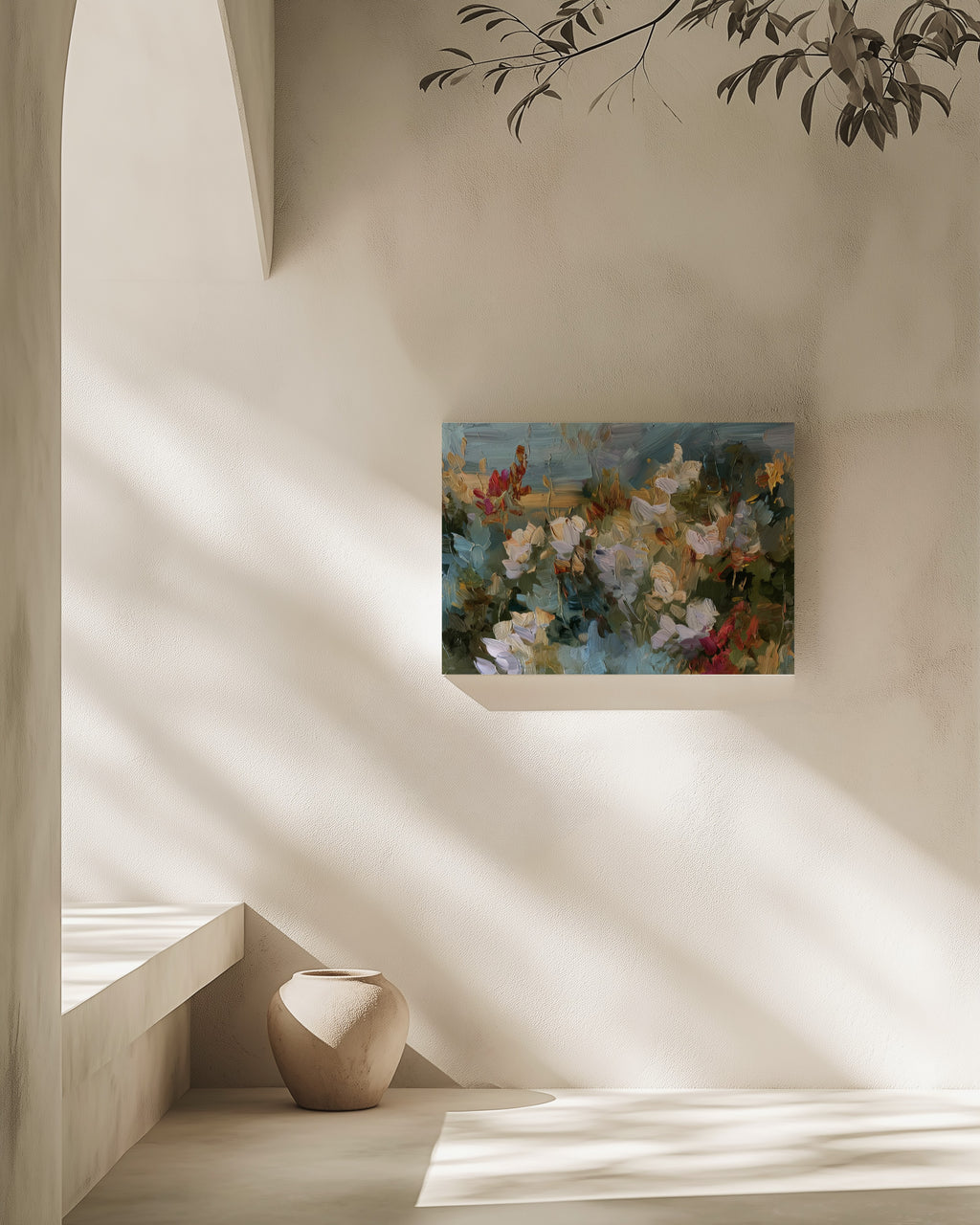 Garden in Luminous Motion