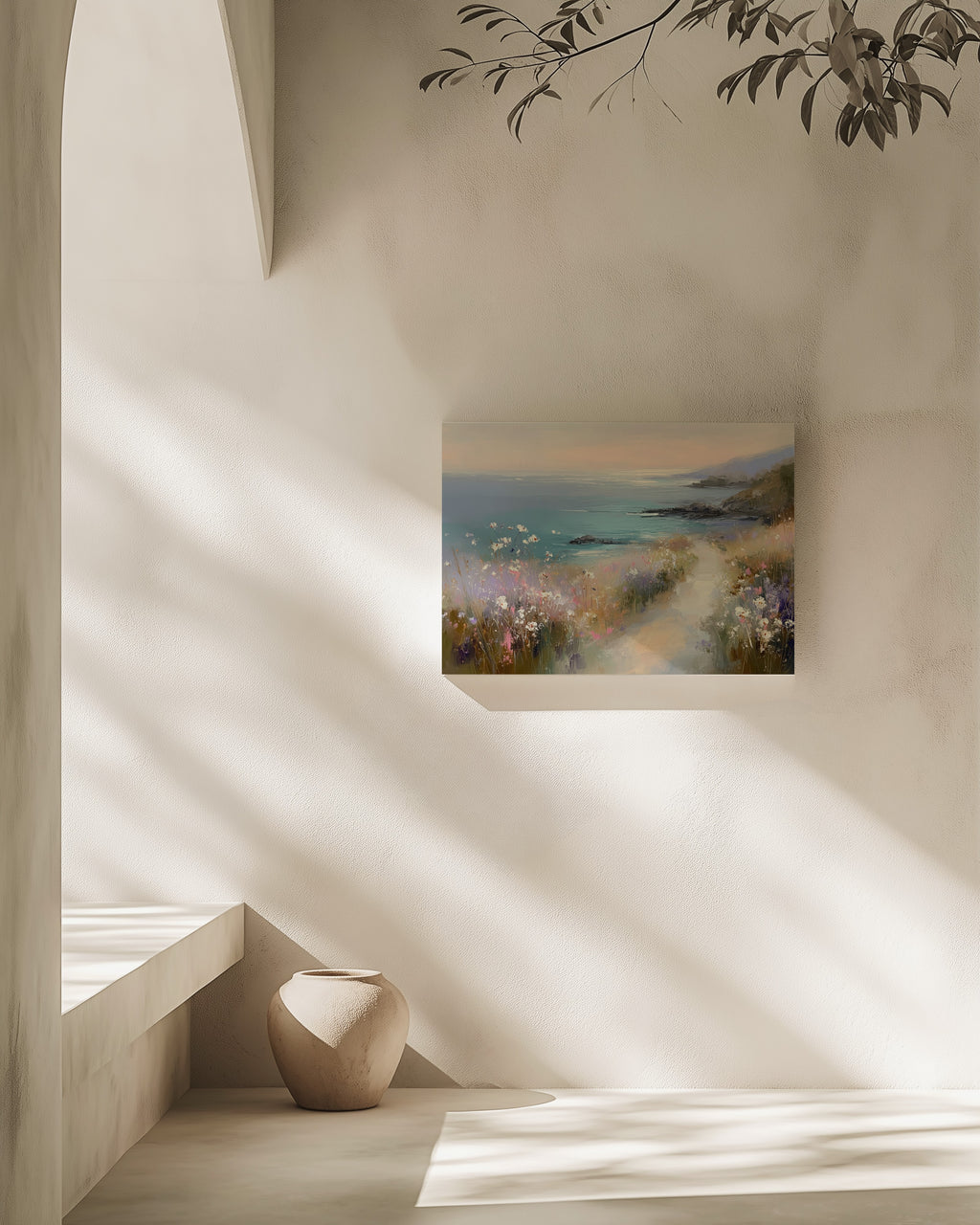 Seaside Wildflower Serenity
