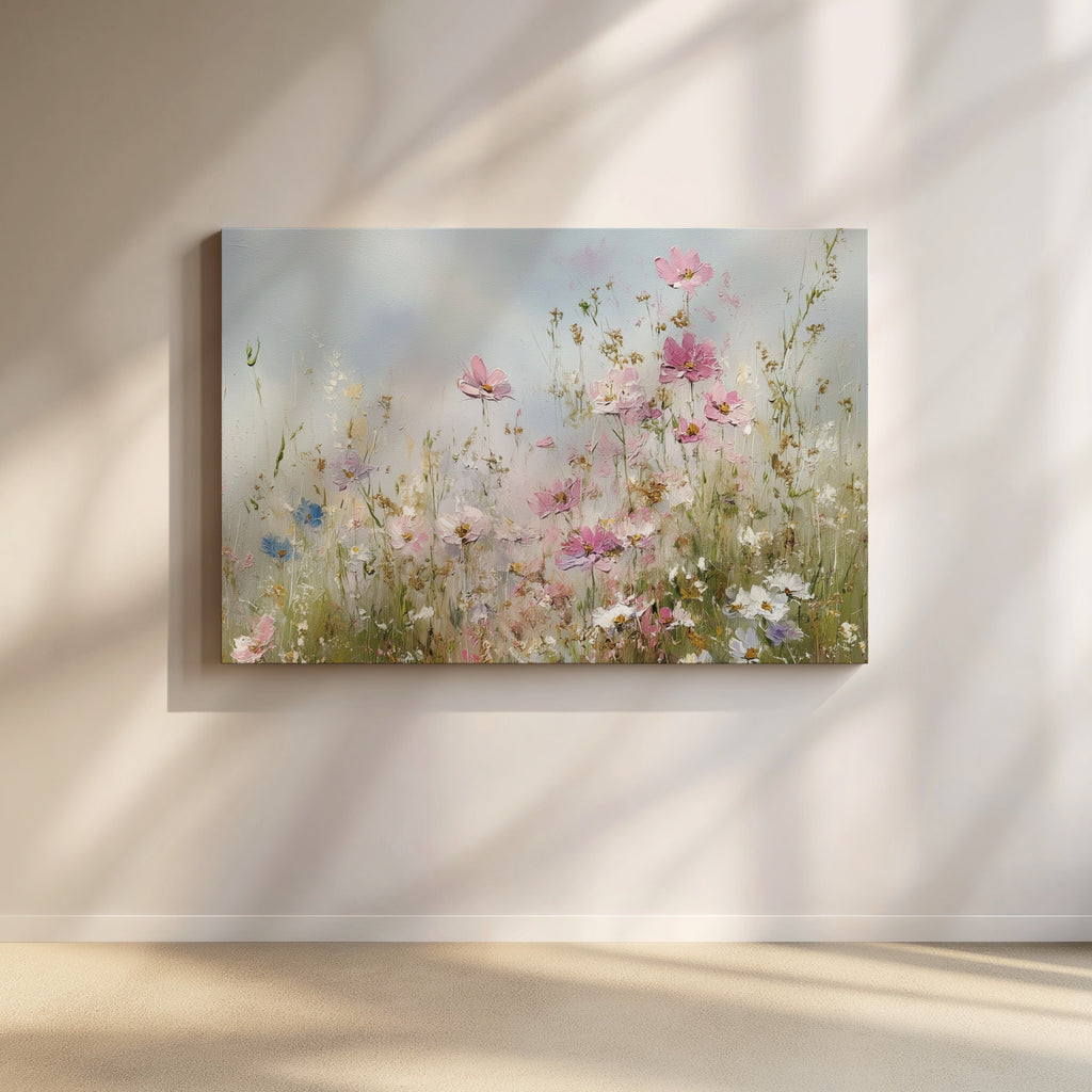 Textured Floral Meadow
