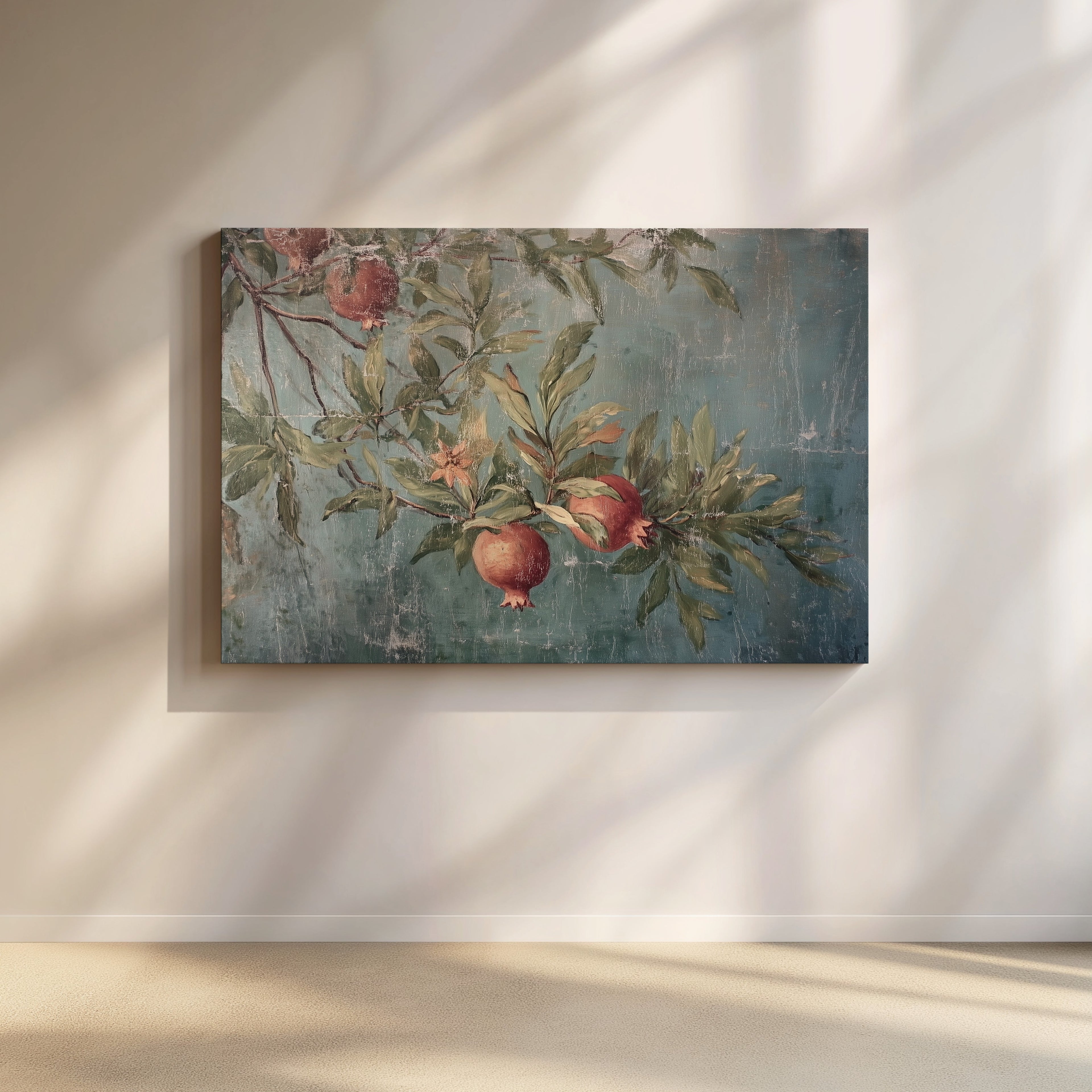Pomegranate Branch Stillness