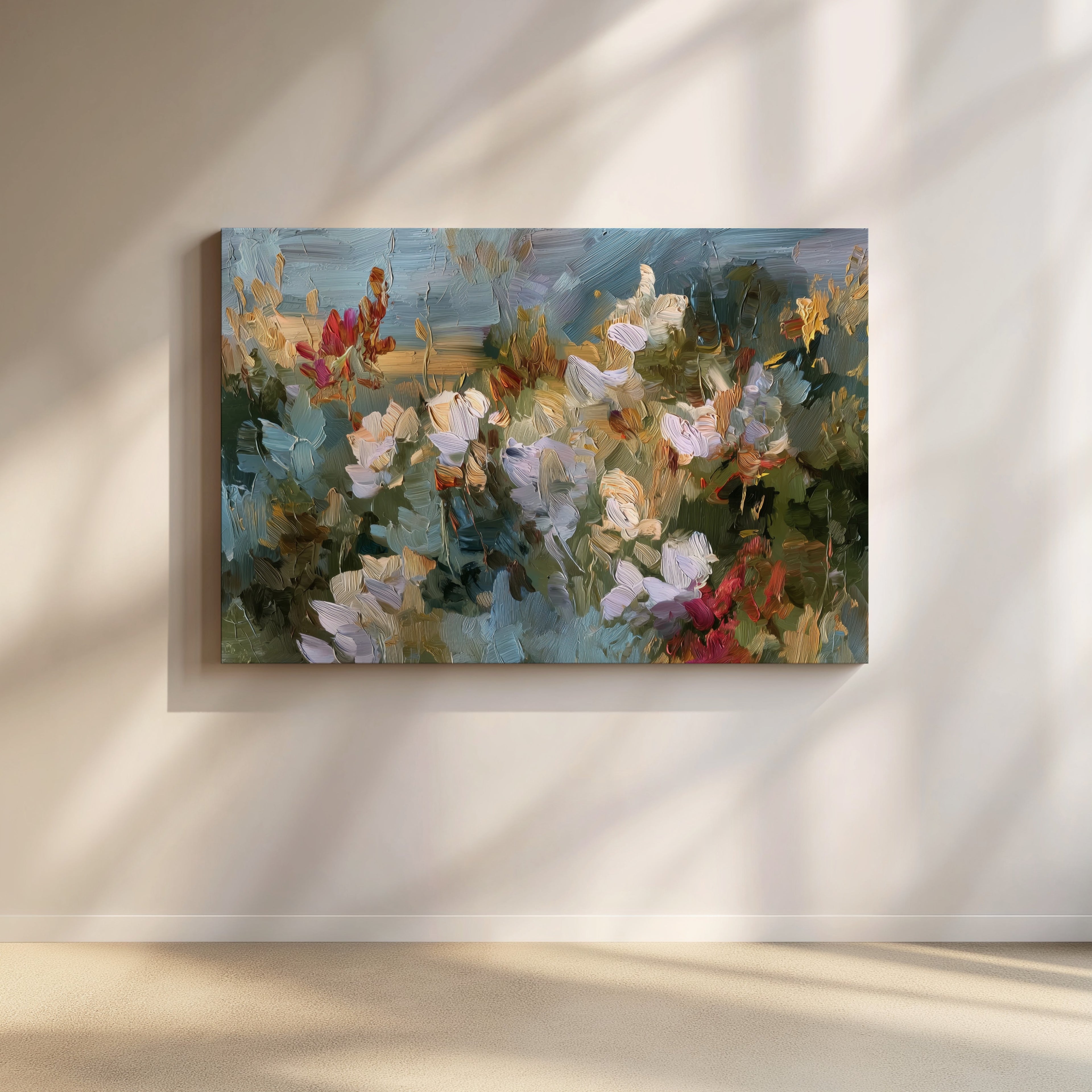 Garden in Luminous Motion