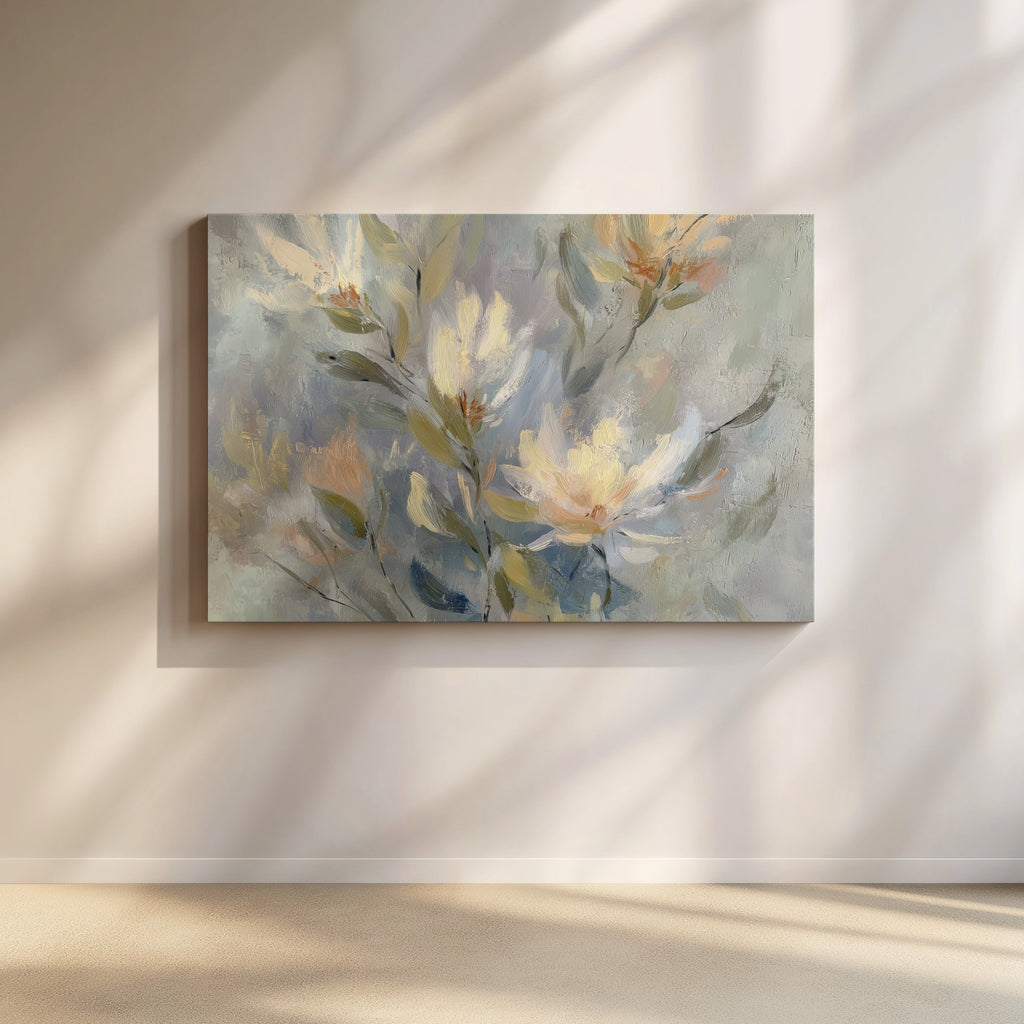 Whispering Petals in Blue Light