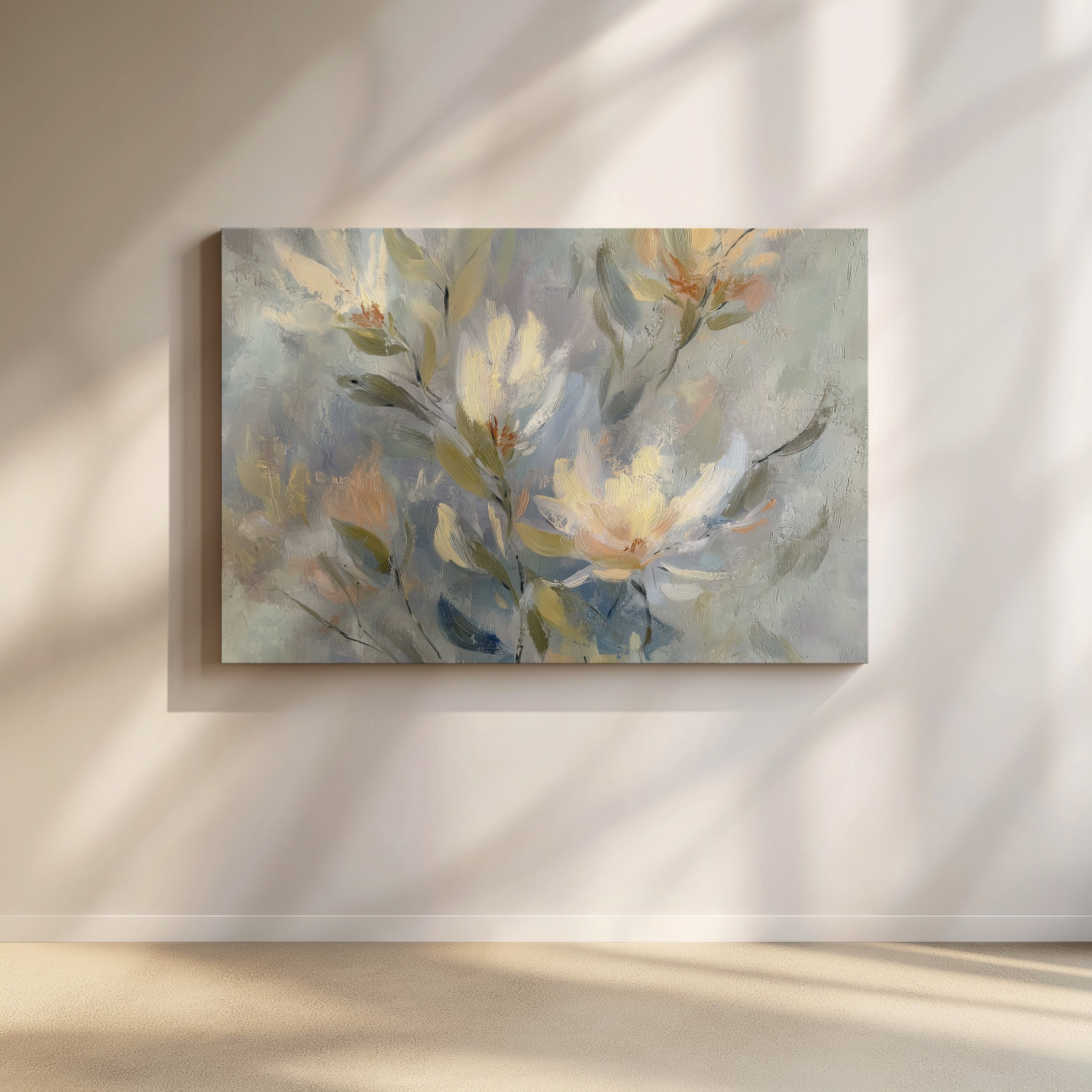 Whispering Petals in Blue Light