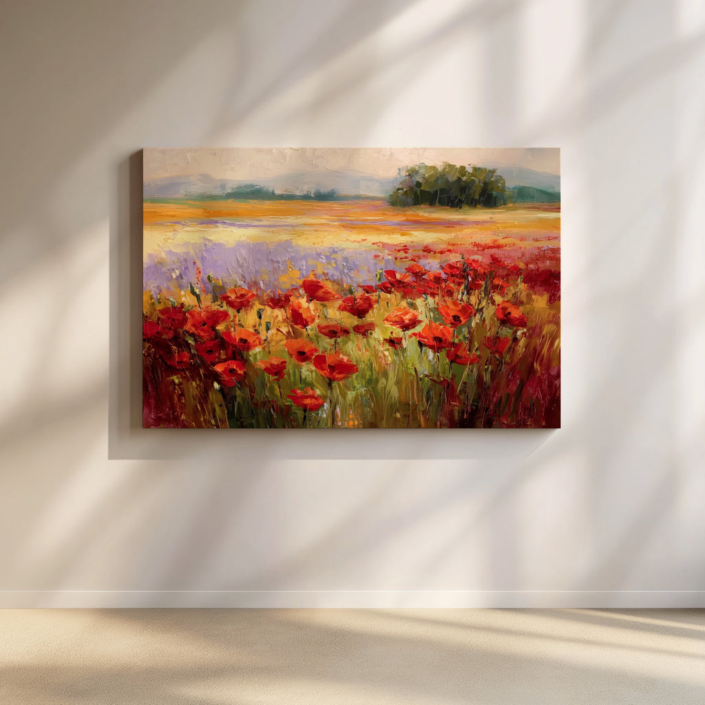 Crimson Poppy Reverie