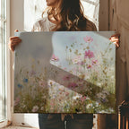 Textured Floral Meadow