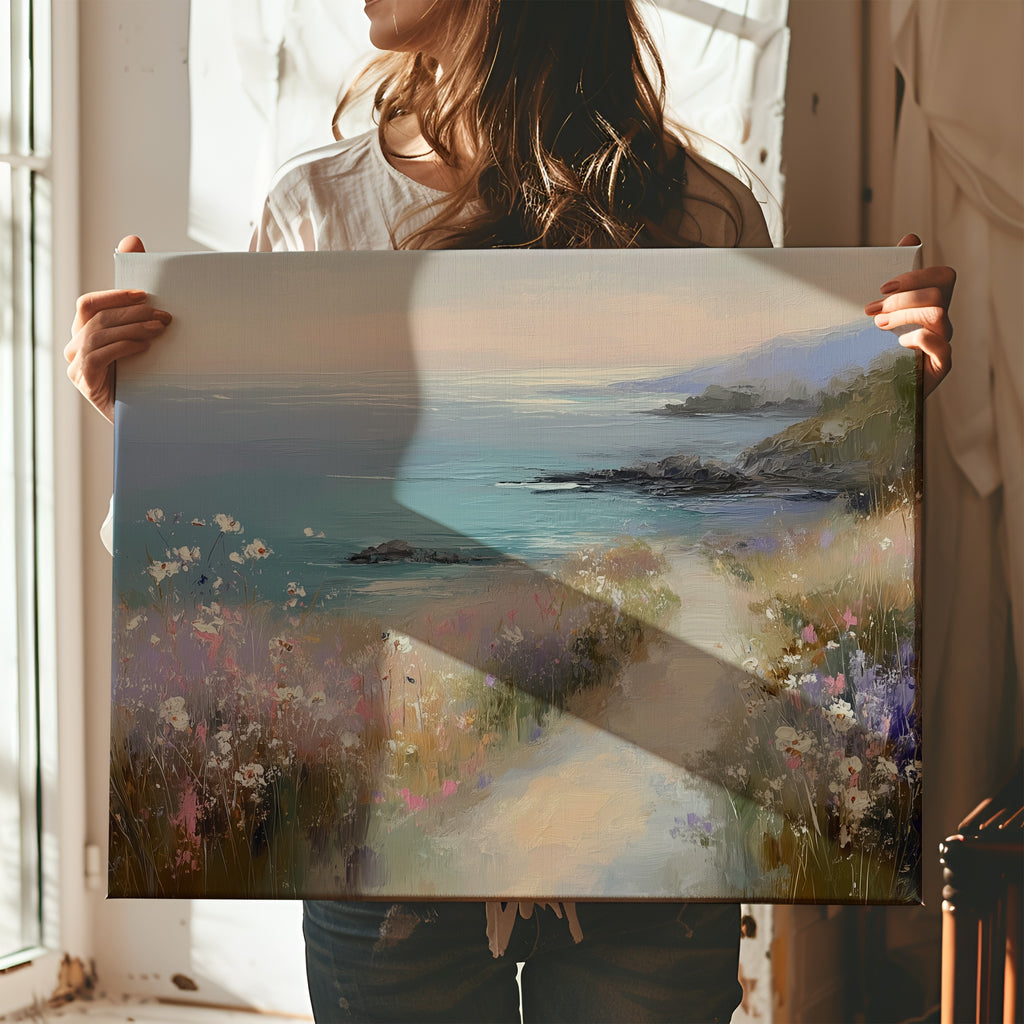 Seaside Wildflower Serenity
