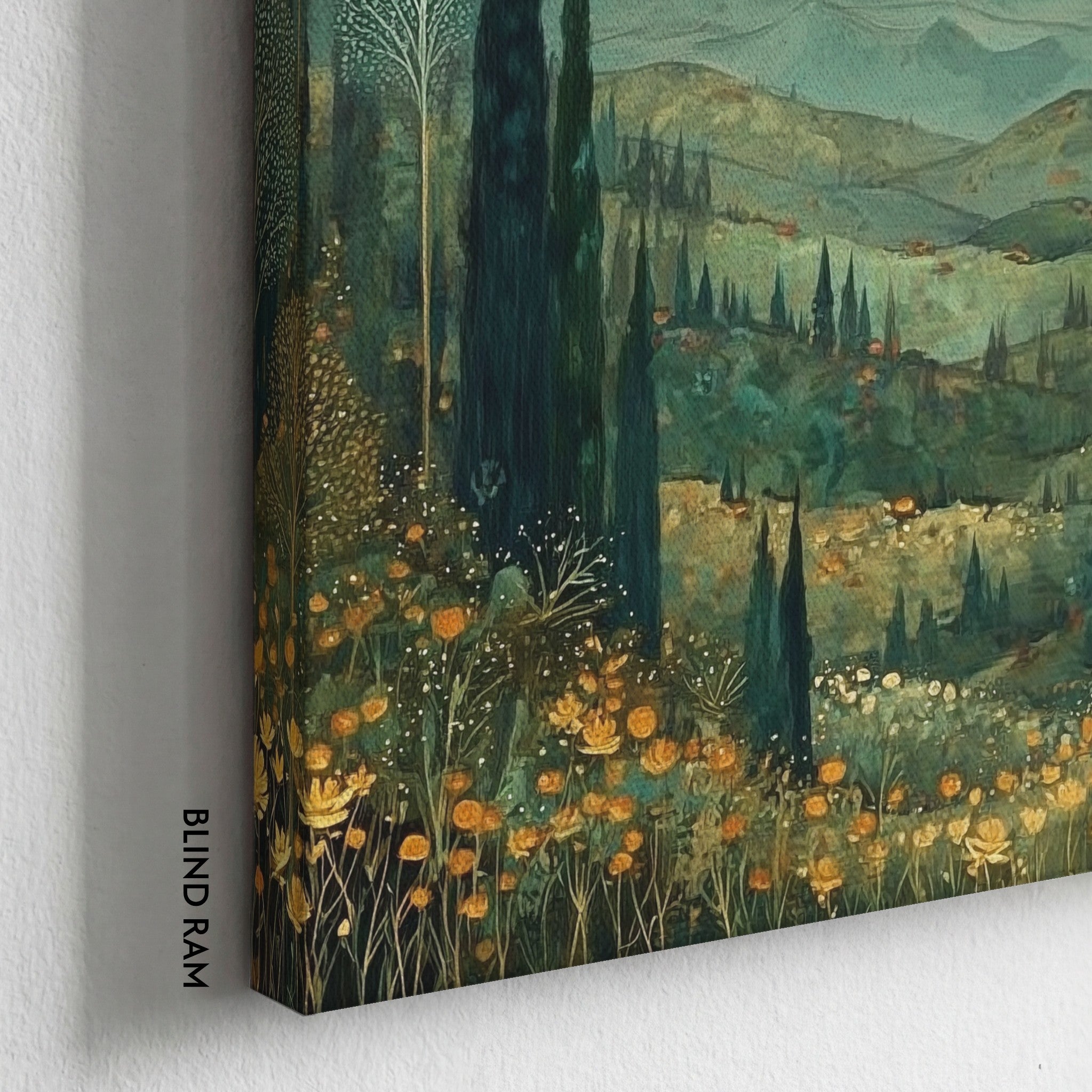 Moonlit Golden Meadow