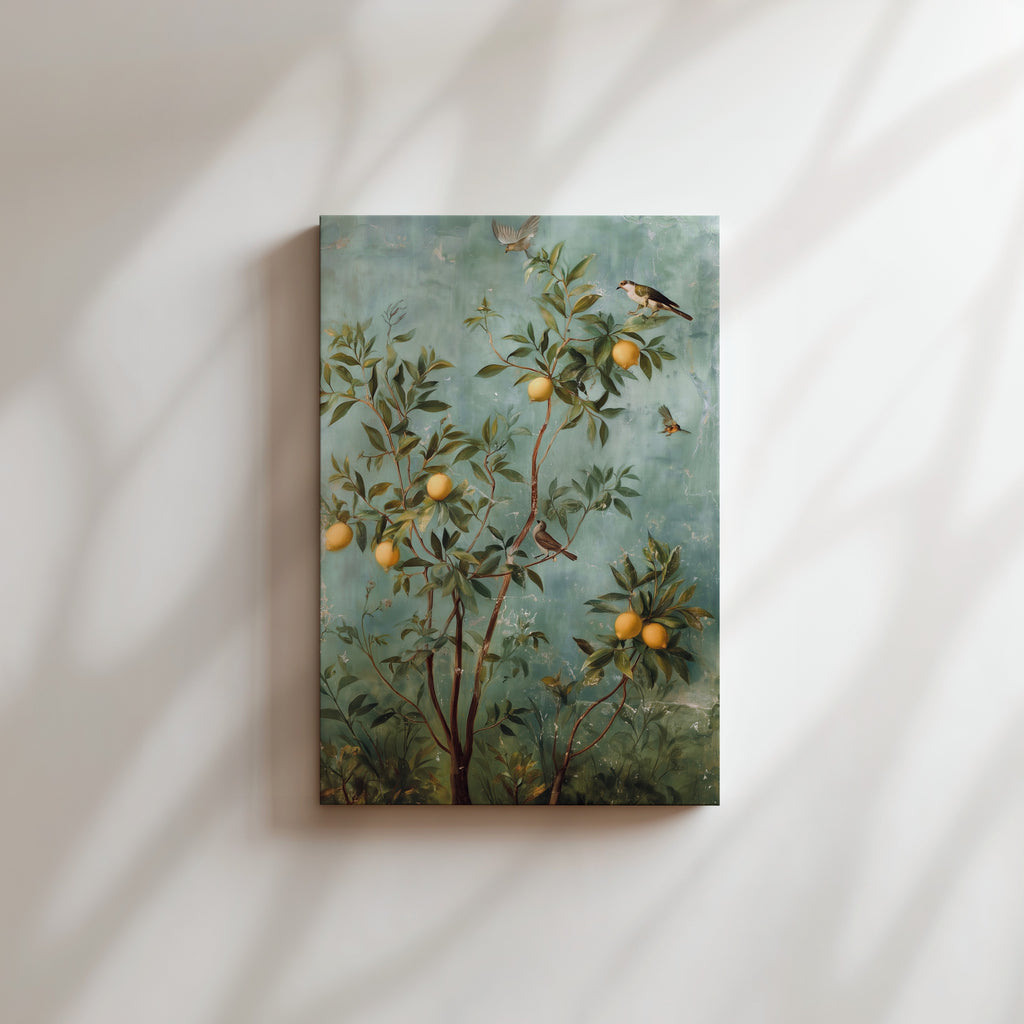 Antique Lemon Grove Fresco
