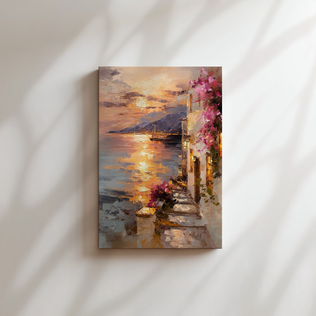 Sunset Bougainvillea Promenade