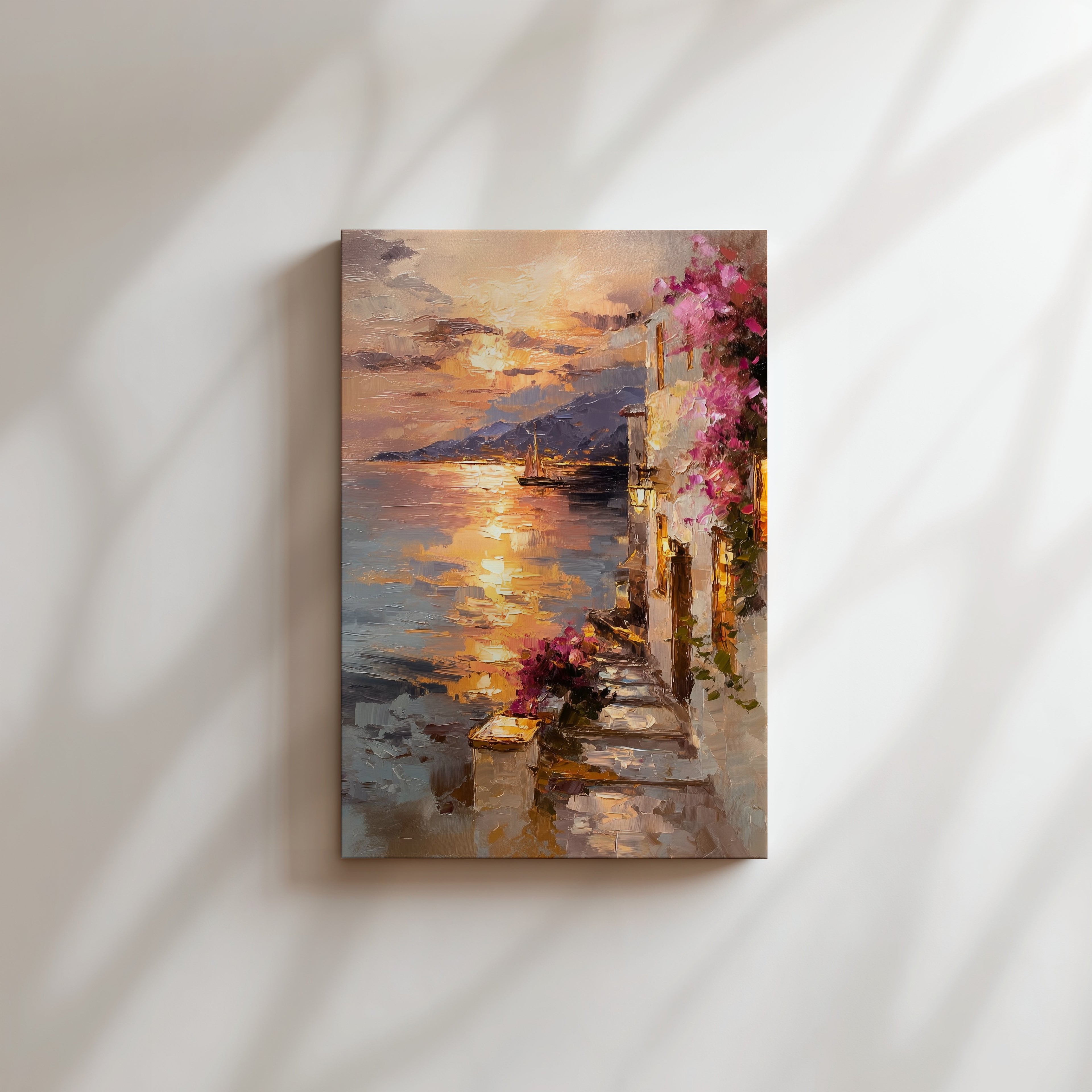 Sunset Bougainvillea Promenade