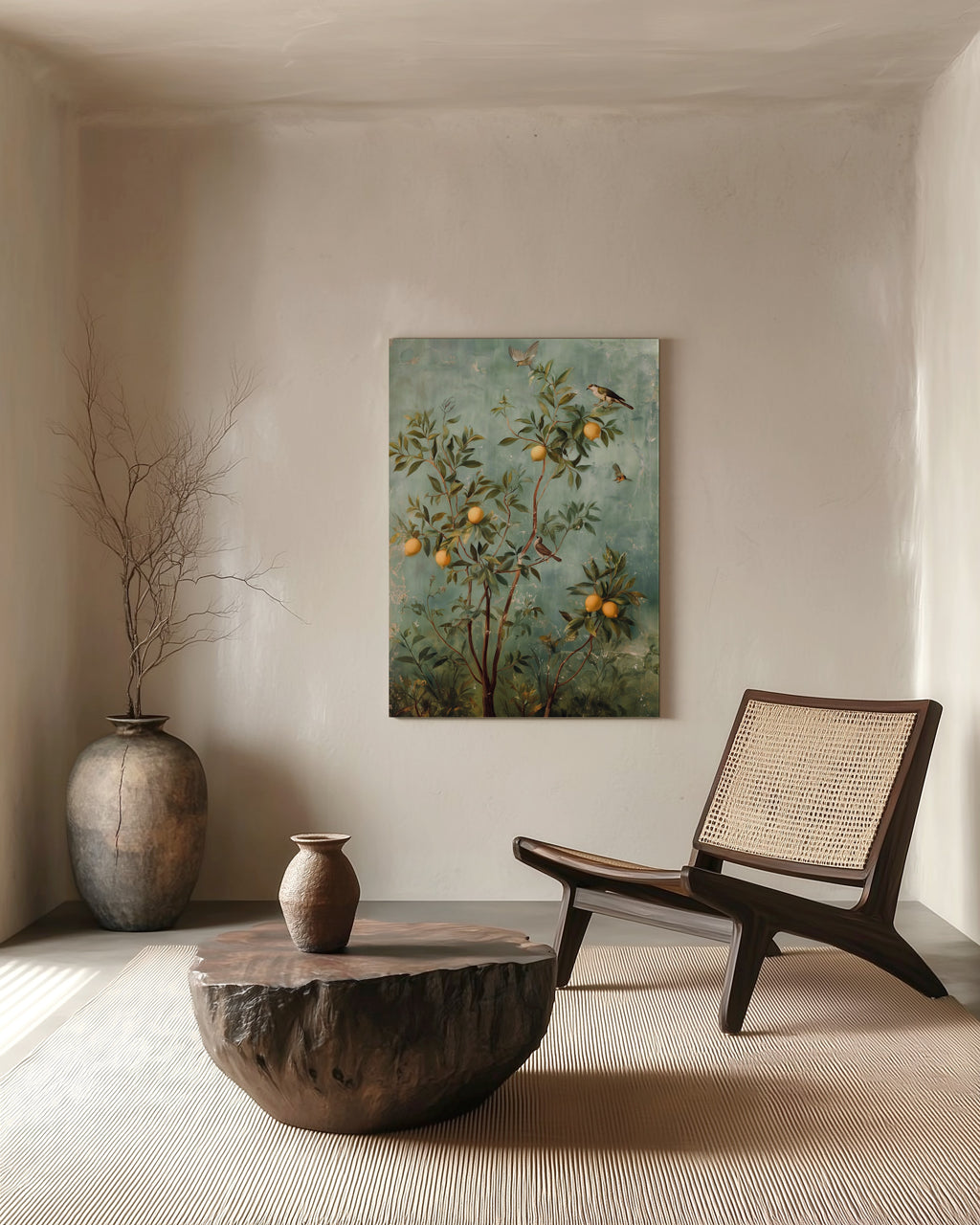 Antique Lemon Grove Fresco