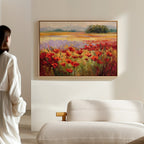 Crimson Poppy Reverie