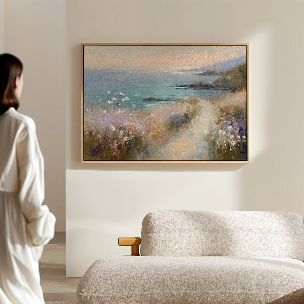 Seaside Wildflower Serenity