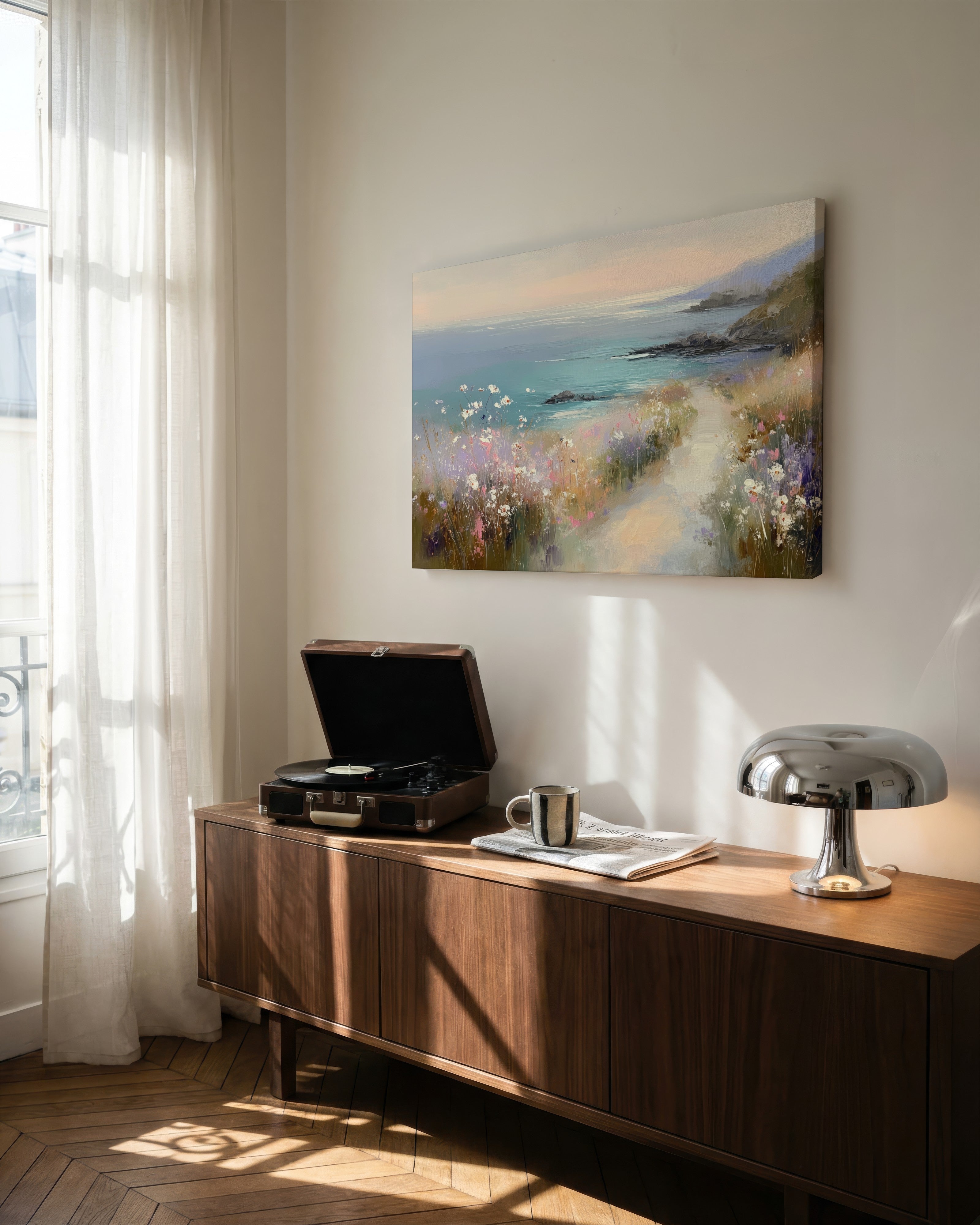 Seaside Wildflower Serenity